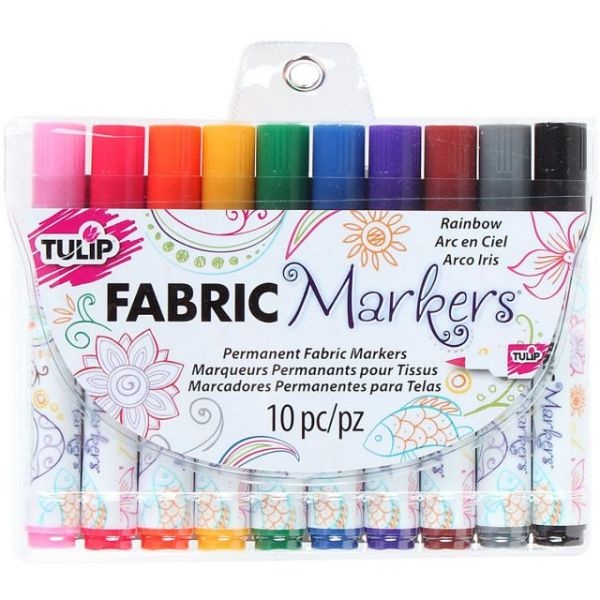 Tulip Fabric Markers 10/Pkg