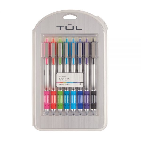 Pilot G 2 Retractable Gel Pens Fine Point 0.7 mm Clear Barrels Assorted Ink  Colors Pack Of 8 - Office Depot