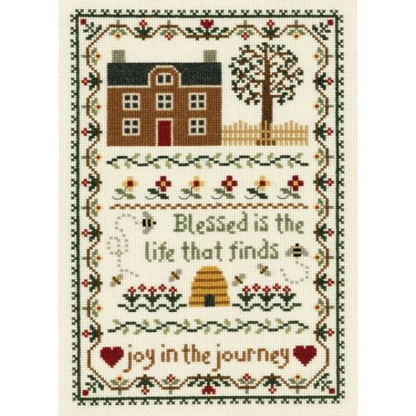 Janlynn Joy In The Journey Counted Cross Stitch Kit