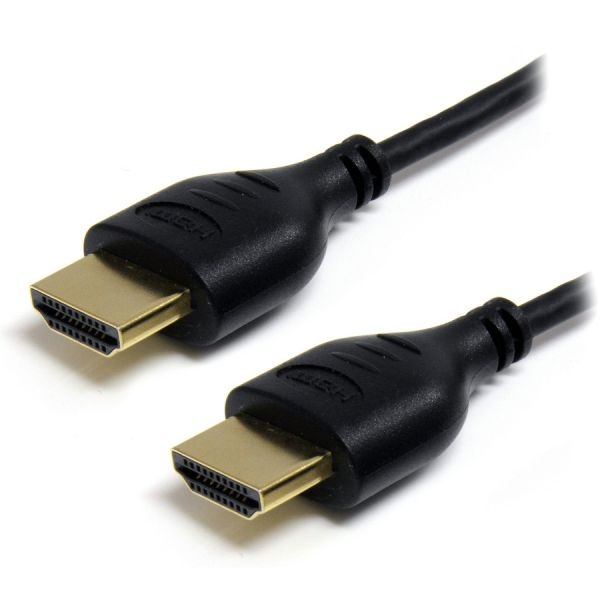 6Ft Slim Hdmi Cable, 4K High Speed Hdmi Cable With Ethernet, 4K 30Hz Uhd Hdmi Cord 36Awg, 4K Hdmi 1.4 Video/Display Cable