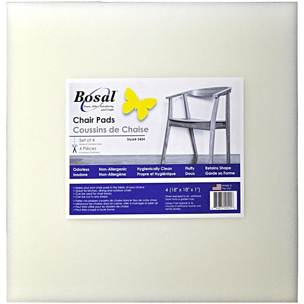 Bosal Foam Square Chair Pad 4/Pkg