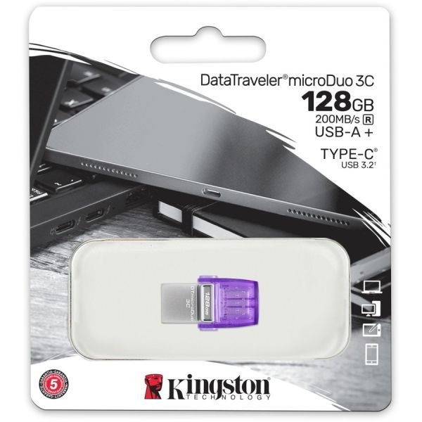 Kingston Datatraveler Microduo 3C Usb Flash Drive