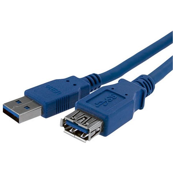 1M Blue Superspeed Usb 3.0 (5Gbps) Extension Cable A To A - M/f