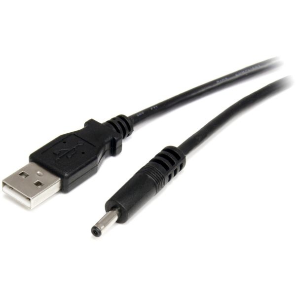 2M Usb To Type H Barrel Cable - Usb To 3.4Mm 5V Dc Power Cable