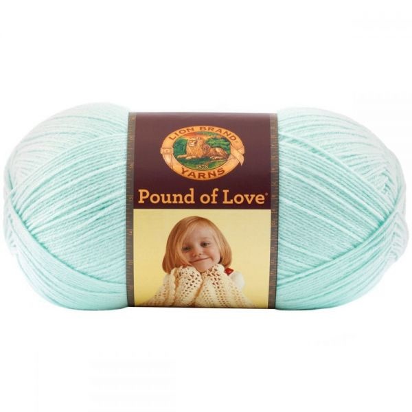 Lion Brand Pound Of Love Yarn - Pastel Green