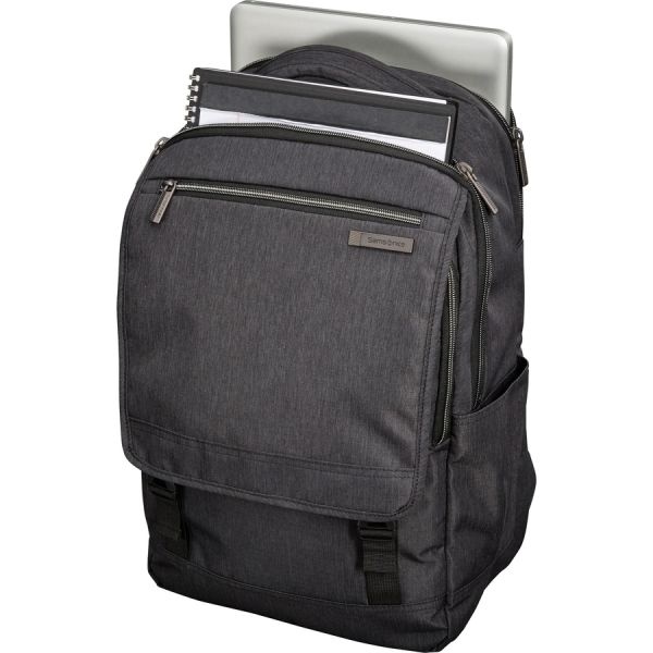 Samsonite Modern Utility Laptop Backpack, Charcoal, Charcoal Heather