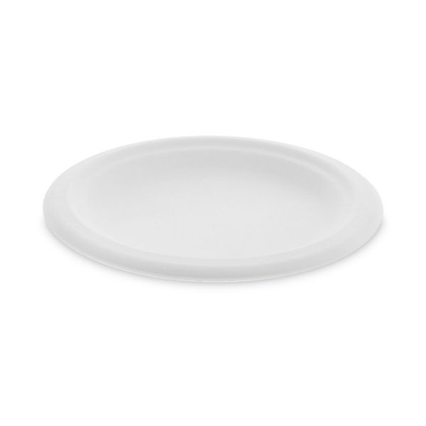 Pactiv Evergreen Earthchoice Fiber-Blend Bagasse Dinnerware, Plate, 6" Dia, Natural, 1,000/Carton