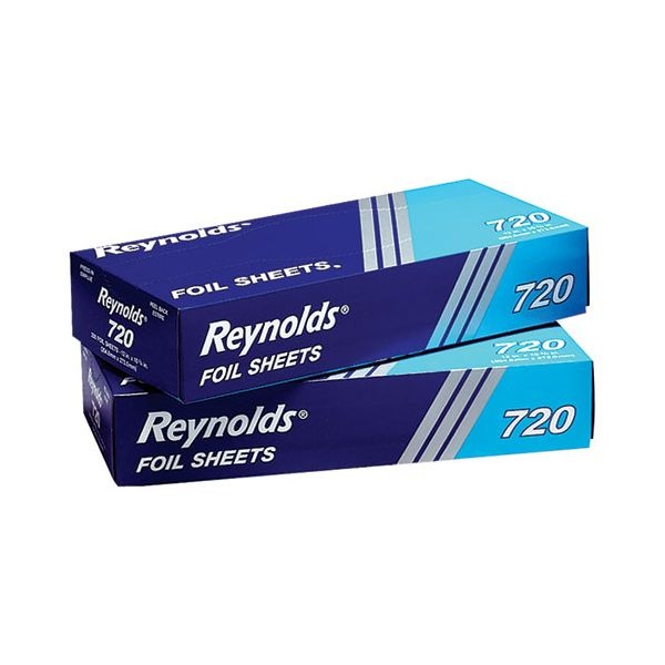 Reynolds Wrap Pop-Up Interfolded Aluminum Foil Sheets, 12 X 10.75, Silver, 200/Box, 12 Boxes/Carton