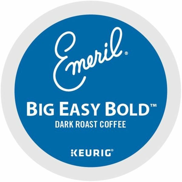 Emeril's Big Easy Bold Coffee K-Cups, Dark Roast, 24/Box