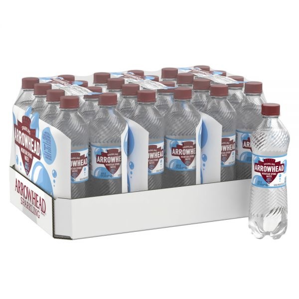 Regional Sparkling Spring Water, Simply Bubbles, 16.9 Oz, Case Of 24 Bottles