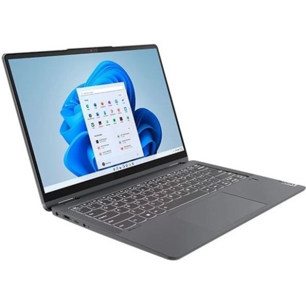 Lenovo Ideapad Flex 5 14Iau7 82R7003wus 14" Touchscreen Convertible 2 In 1 Notebook - Wuxga - 1920 X 1200 - Intel Core I3 12Th Gen I3-1215U Hexa-Core (6 Core) 1.20 Ghz - 8 Gb Total Ram - 8 Gb On-Board Memory - 256 Gb Ssd - Storm Gray