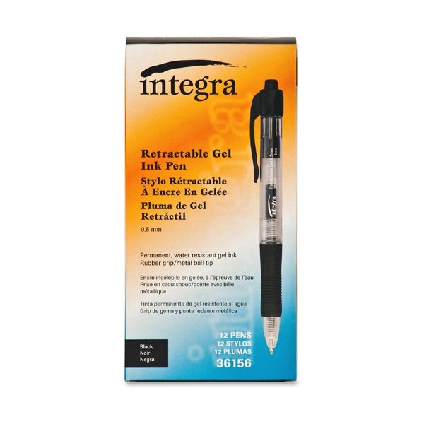 Integra Retractable Gel Pens