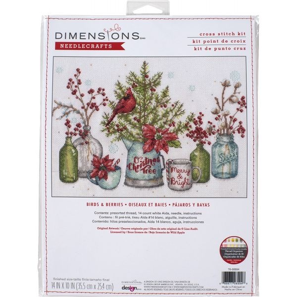 Dimensions Counted Cross Stitch Kit 14"X10"