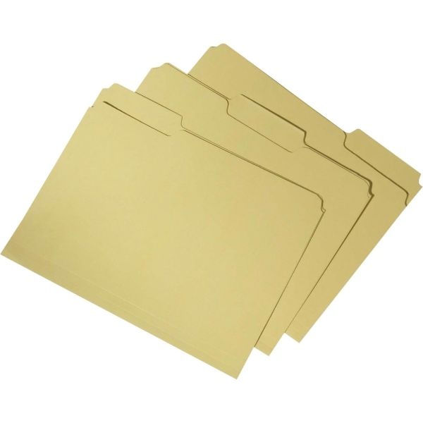 Skilcraft File Folders, Yellow, Box Of 100, (Abilityone 7530-01-566-4136)