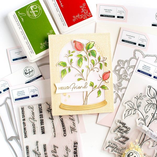 Pinkfresh Studio Clear Stamp Set 4"X6"