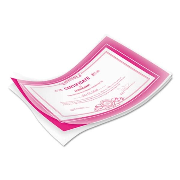 Fellowes Thermal Laminating Pouches, Glossy, 9" X 11.5", 10 Mil, Clear, Pack Of 50