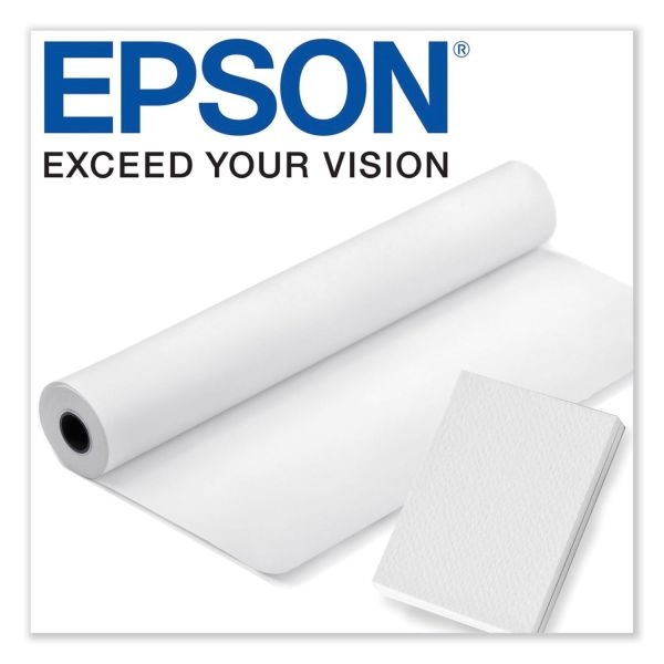 Epson Hot Press Fine Art Paper, 17 Mil, 8.5 X 11, Smooth Matte Natural, 25/Pack