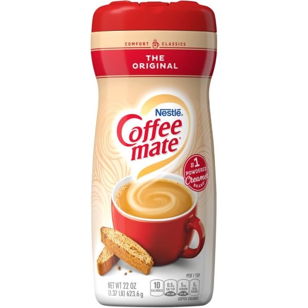 Nestlé Coffee-Mate Powdered Creamer Canister, Original, 22 Oz