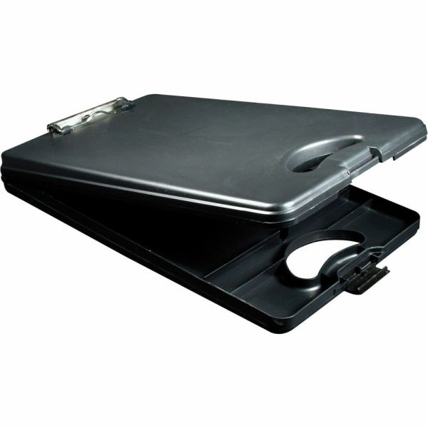 Saunders Deskmate Ii Plastic Portable Desktop, 8 1/2" X 12", Black