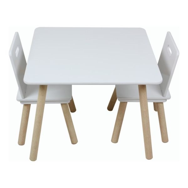 Briggle Activity Table And Chairs, White