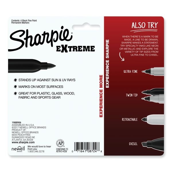 Sharpie® Metallic Fine Point Permanent Marker Value Pack, Fine Bullet Tip,  Metallic Silver, 36/Pack