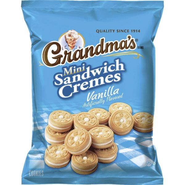Quaker Oats Grandma's Vanilla Mini Cookie Cremes