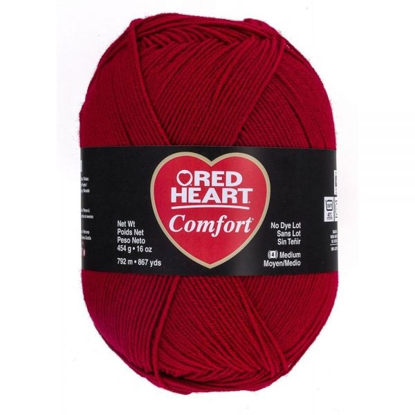 Red Heart Comfort Yarn - Cardinal Red
