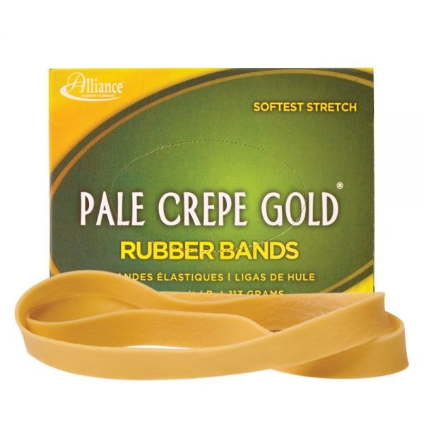 Pale Crepe Gold #107 Rubber Bands