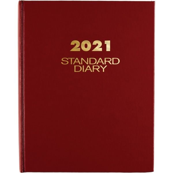 At-A-Glance Standard Diary Daily Diary, Recycled, Red, 7 1/2 X 9 7/16, 2023 Calendar