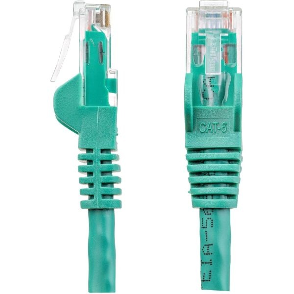3Ft Cat6 Ethernet Cable - Green Snagless Gigabit - 100W Poe Utp 650Mhz Category 6 Patch Cord Ul Certified Wiring/Tia
