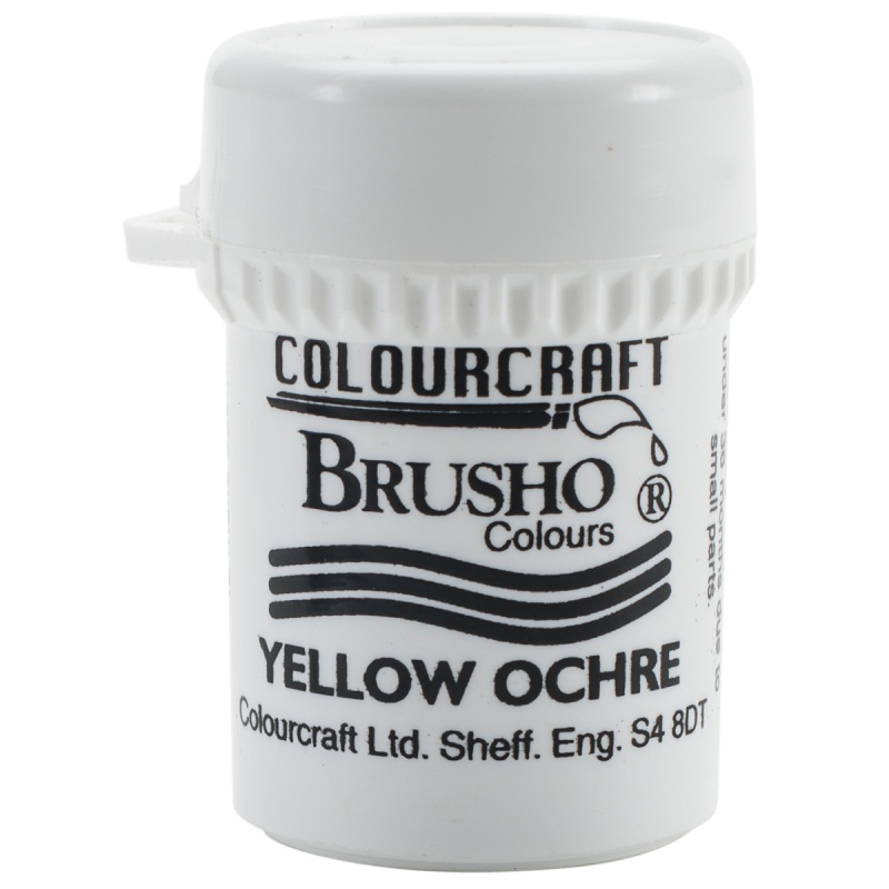 Colorfin Brusho Kristallfarbe Dunkelbraun | 15 G, Wasserlöslich, Für Kunst & Handwerk