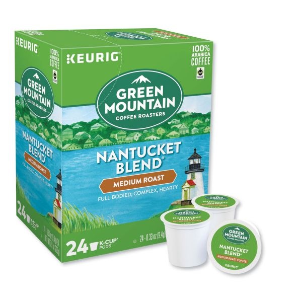 Green Mountain Coffee Nantucket Blend Coffee K-Cups, Medium Roast, 96/Carton
