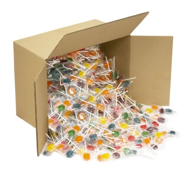 Assorted Lollipops, Karma Candy, Box Of 1,945 Lollipops