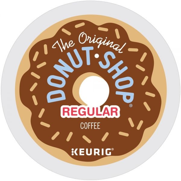 The Original Donut Shop Single-Serve Coffee K-Cup, Medium Roast, Carton Of 48