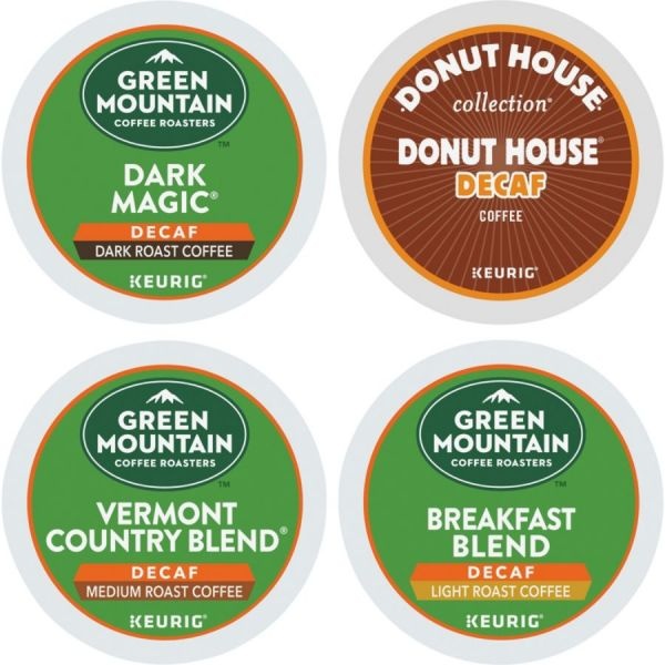 Green Mountain Coffee Decaf Variety Coffee K-Cups, 22/Box