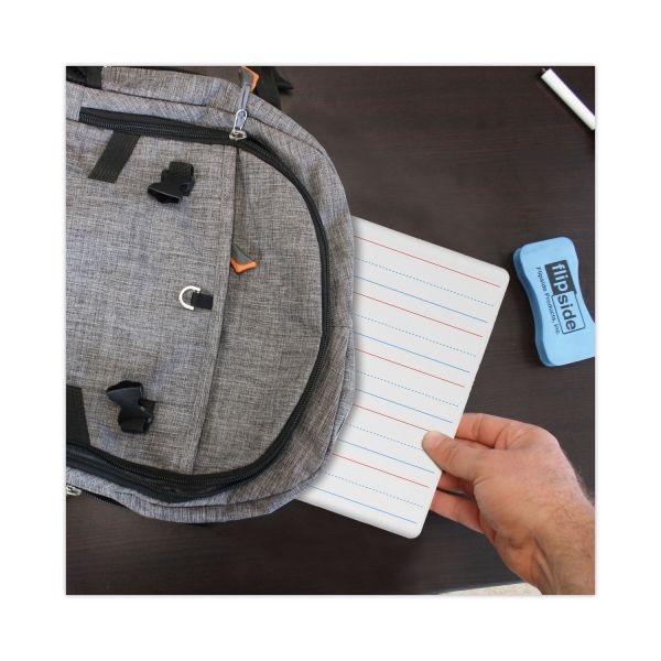Flipside 2-Sided Magnetic Ruled Dryerase Board Pack