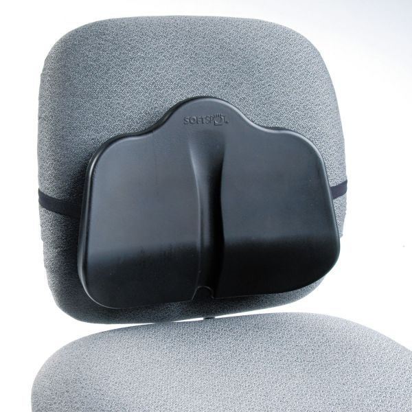 Low Profile Backrest, 14 X 2.5 X 11, Black