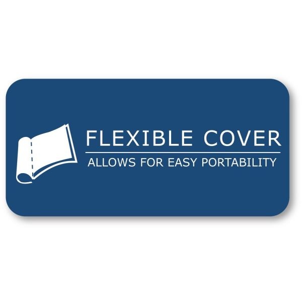 Roaring Spring Flexible Cover Marble Composition Book, Med/College Rule, Asst Cover, (80) 10.25 X 7.88 Sheet, 48/Ct