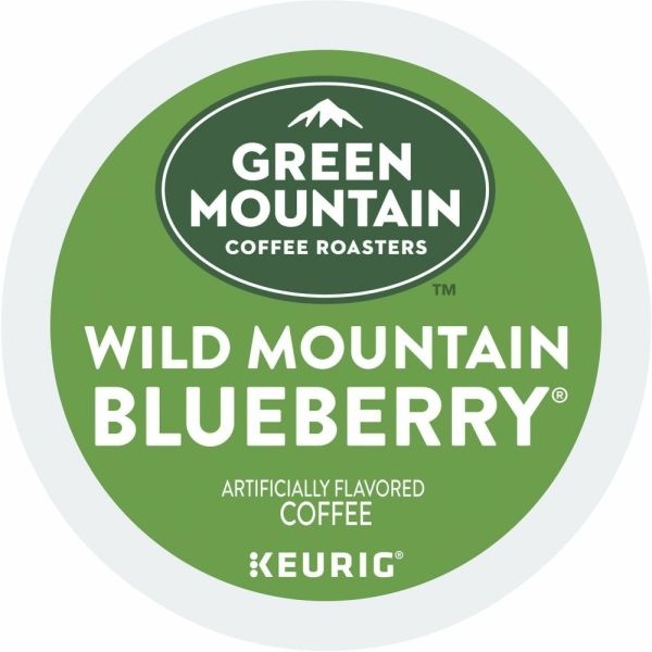 Green Mountain Coffee Fair Trade Wild Mountain Blueberry Coffee K-Cups, Light Roast, 24/Box