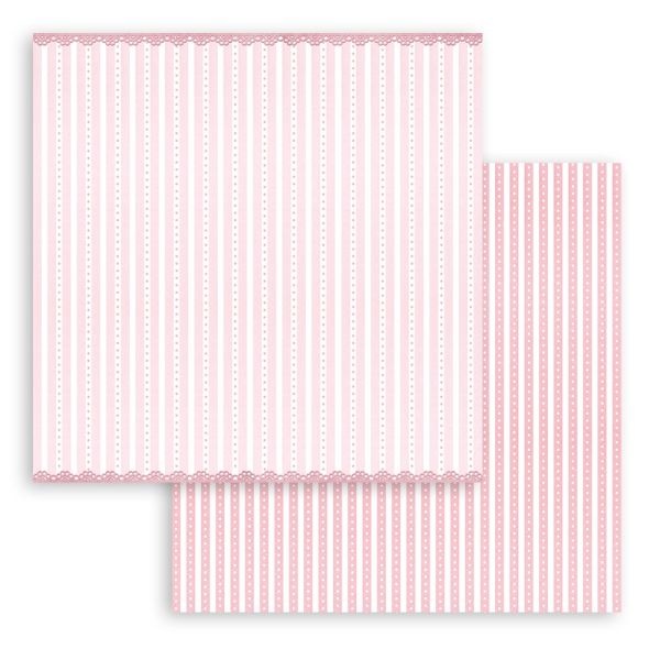 Stamperia Backgrounds Double-Sided Paper Pad 8"X8" 10/Pkg