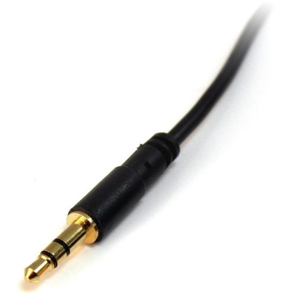 6 Ft Slim 3.5Mm Stereo Audio Cable - M/m