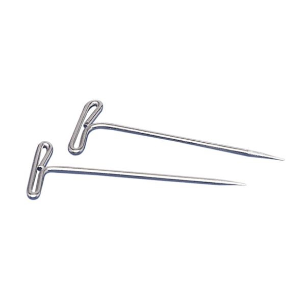 Gem Office Products T-Pins, 2", Silver, Box Of 100