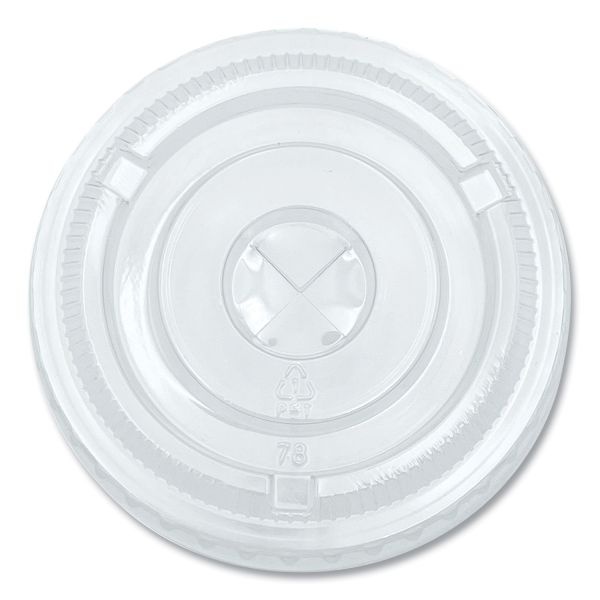 Dart® Plastic Dome Lid, No-Hole, Fits 9 oz to 22 oz Cups, Clear,  100/Sleeve, 10 Sleeves/Carton