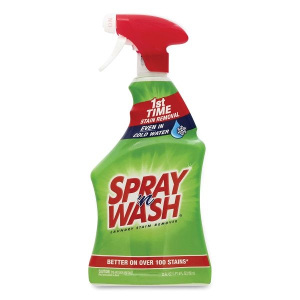 Spray ‘N Wash Stain Remover, 22 Oz Spray Bottle, 12/Carton