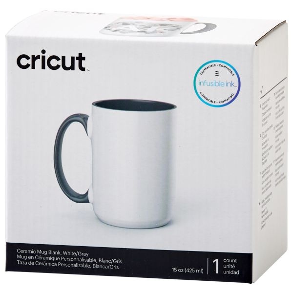 Cricut Mug Press Ceramic Mug Blank 15Oz
