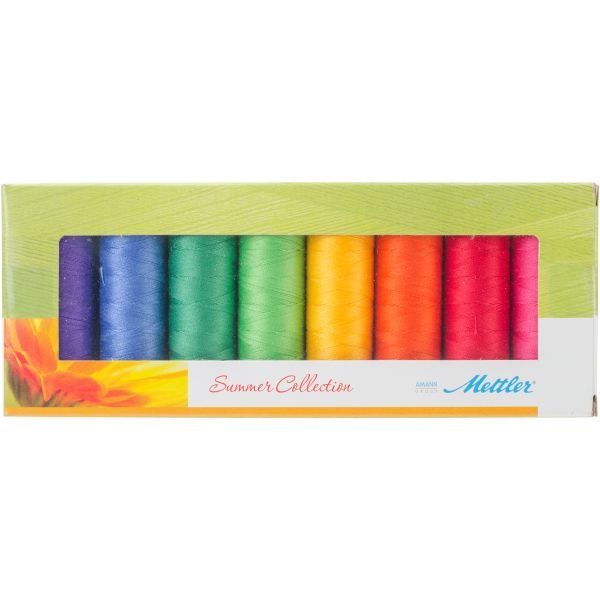Mettler Silk Finish Cotton Thread Gift Pack 8/Pkg