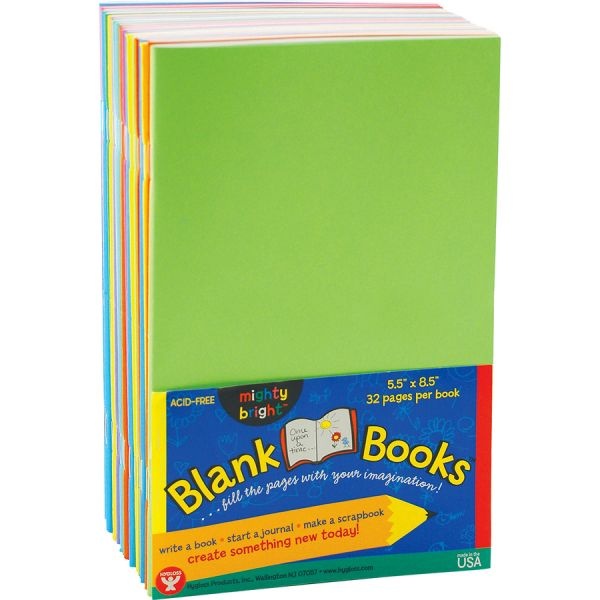 Hygloss Mighty Bright Blank Books