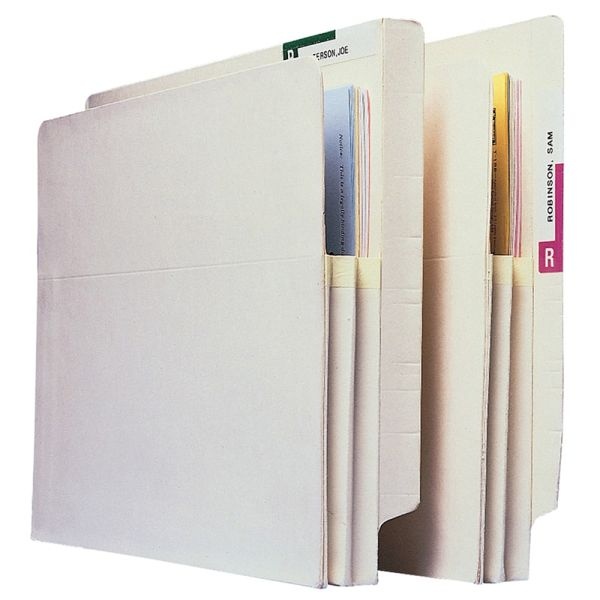 Pendaflex Manila Convertible End-Tab File Pockets, Letter Size, 3 1/2" Expansion, Manila, Box Of 25