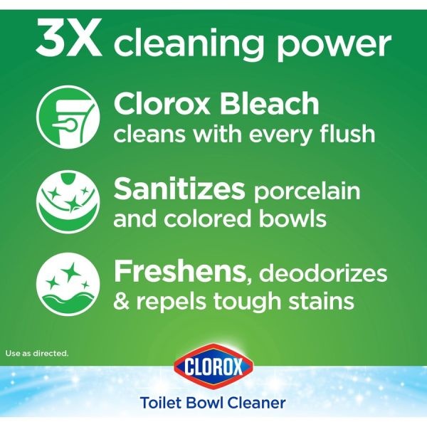 Clorox Ultra Clean Toilet Tablets Bleach
