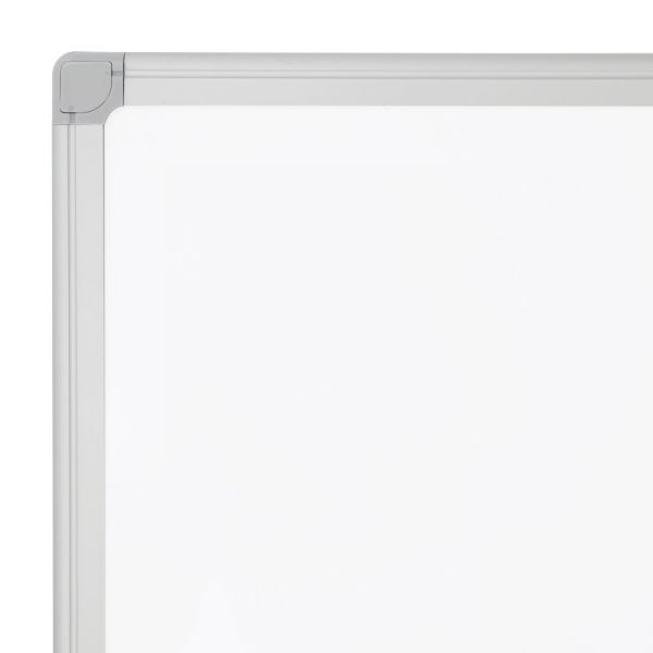 Porcelain DryErase Whiteboard, 36" X 48", Aluminum Frame With